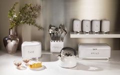 Ёмкость для хранения чая, 19,5x11,5 см. Lovello Retro Ice White Kitchen Craft