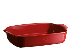 Средняя прямоугольная форма для запекания Emile Henry, 36x23 см., 2,95 л. гранат