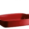 Средняя прямоугольная форма для запекания Emile Henry, 36x23 см., 2,95 л. гранат
