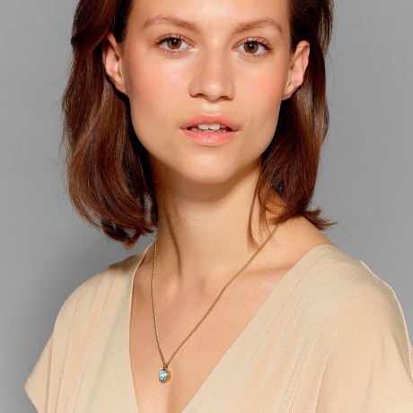 Колье ETTE SG AQUA Dyrberg Kern