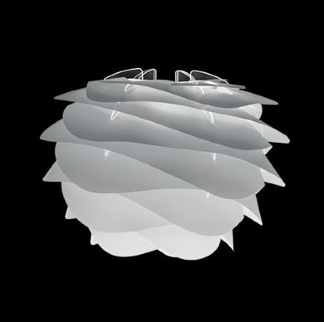 Плафон Carmina mini Misty Grey 32х22 см. Umage