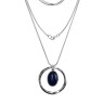 Колье NATURAL LAPIS LN5133 BL/S Fiore Luna