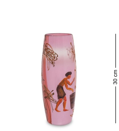 VZ-621 Ваза стеклянная "Лето" h-300