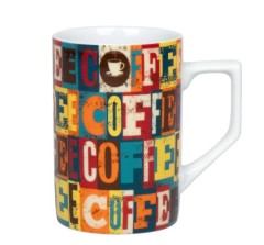 Кружка "Кофейные квадраты", 305 мл. Koenitz