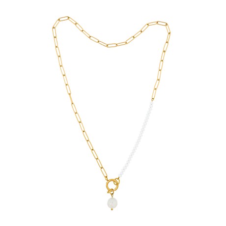 Колье PERLE BP03170-1 BW/G Fiore Luna