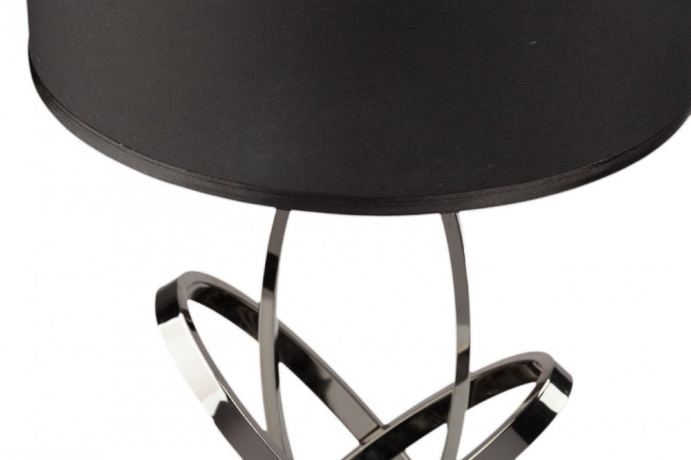 Настольная лампа Angelo Черная, 37х67х37 см.