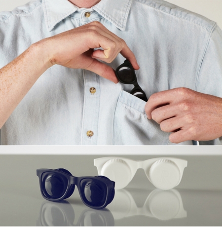 Футляр для контактных линз U-lens, черный, Umbra