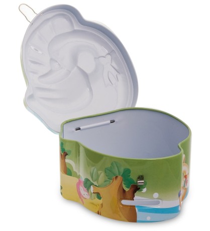 BX- 34/2 Металлическая копилка "Лебедь"