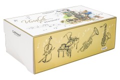 Пара чайная, 1 перс, 2 пр, 230 мл, фарфор F, белая/зеленая, Весна, A. Vivaldi Carmani