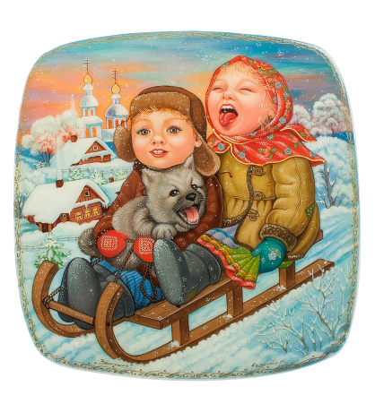 ШК-30/ 31 Шкатулка "Зимушка" Карпова Н.