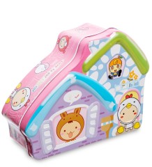 BX- 52/1 Металлическая копилка "Домик для друзей"