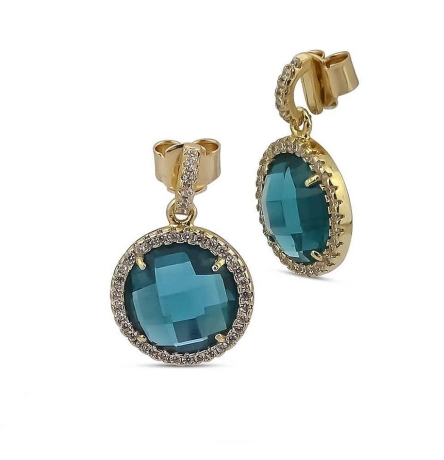 Серьги XOR639D BL/G Boccadamo