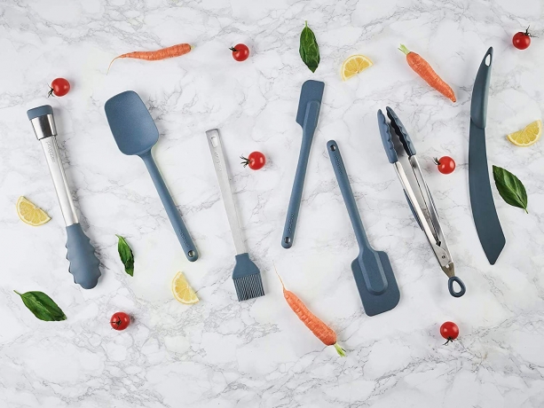 Щипцы Mastrad, 30 см. сталь и силикон цвет серый