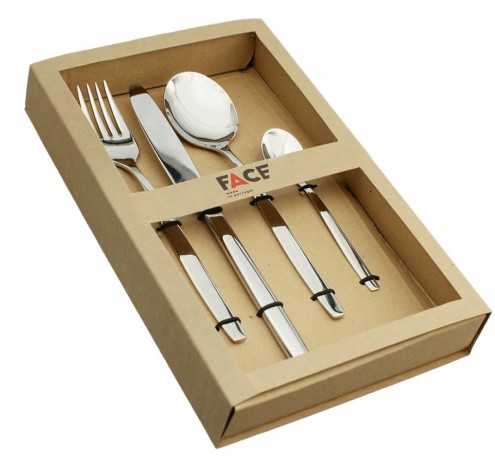 Набор столовых приборов, 4 шт.  MAURICIUS Face