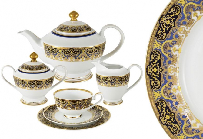 Чайный сервиз на 6 персон "Шахерезада" Midori, 23 предмета