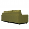 Диван-кровать Fresh, коллекция "Фреш" 214*96*159, Полиэстер, Хлопок, Нейлон, Пенополиуретан, Дерево, Зеленый