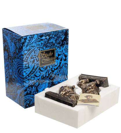 WS-884 Держатели для книг "Два бульдога"