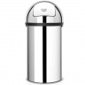Мусорный бак Push Bin (60 л), Полированная сталь Brabantia