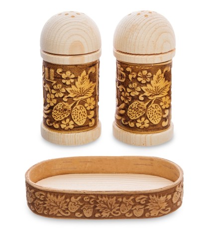 BST-319 Набор для специй (береста)