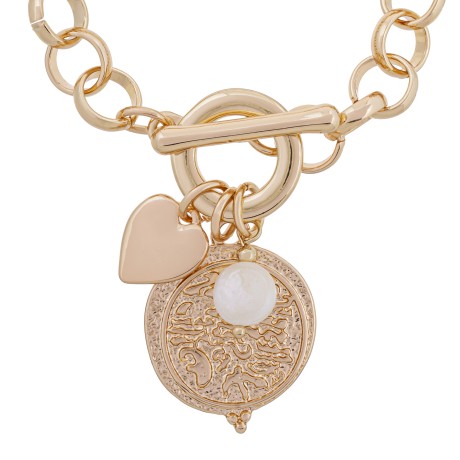 Браслет Perle Manisto LB5095 BW/RG Fiore Luna