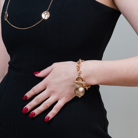 Браслет Perle Manisto LB5095 BW/RG Fiore Luna