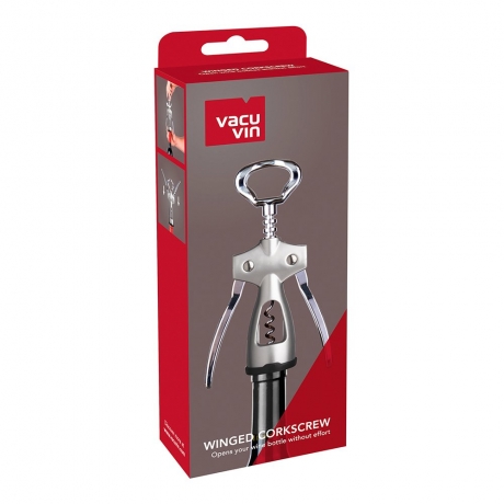 Штопор - бабочка в подарочной упаковке, 19x5,8x3,7 см. Vacu Vin