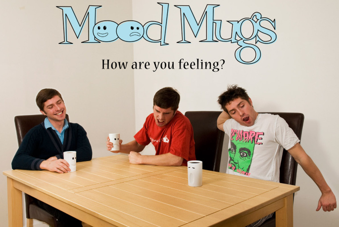 Кружка с двойными стенками Mood, сонный, thabto