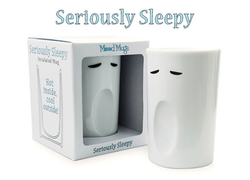 Кружка с двойными стенками Mood, сонный, thabto