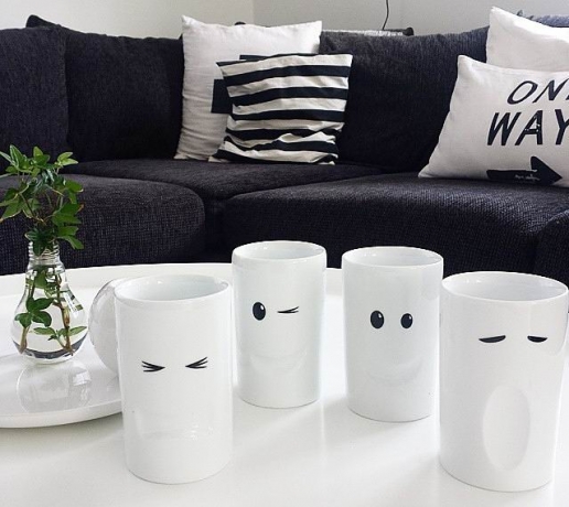 Кружка с двойными стенками Mood, сонный, thabto