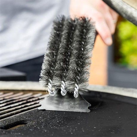 Спиральная щетка для гриля и BBQ из щетины, 39 см. МС Kitchen Craft