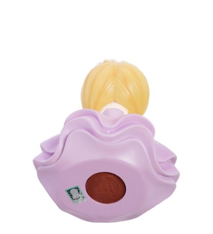 MF- 02 Копилка маленькая "Девочка в фиолетовом платье"