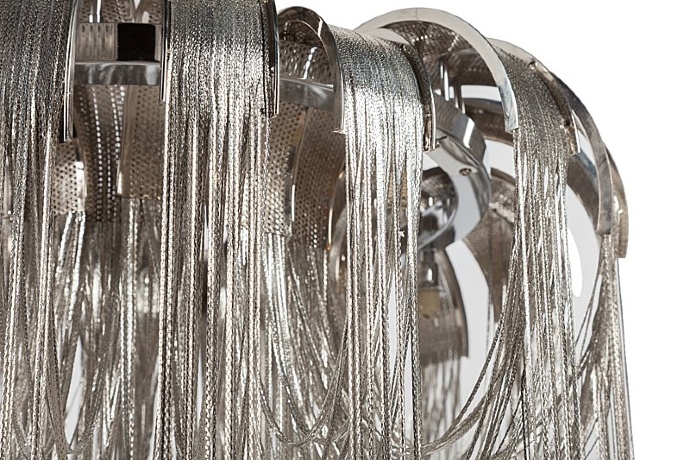 Люстра Terzani Volver L61S серебро