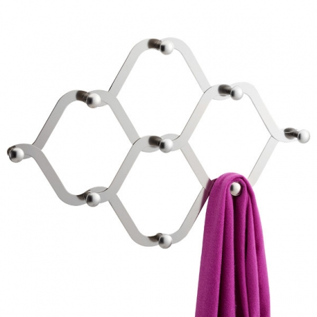 Вешалка настенная Expansia, никель, Umbra