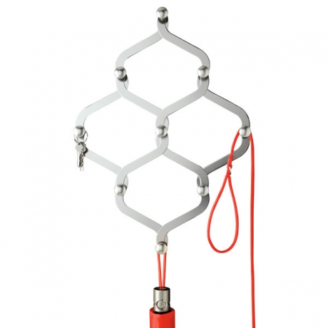 Вешалка настенная Expansia, никель, Umbra