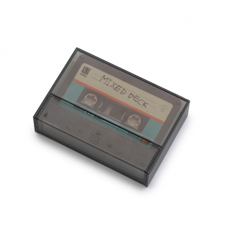 Набор игральных карт Tape Deck темно-серый