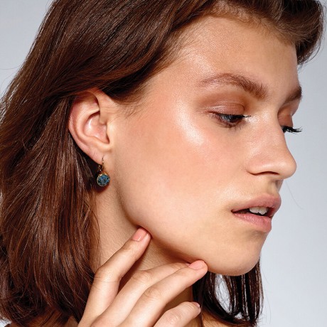 Серьги LOUISE SG BLUE Dyrberg Kern