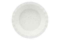 Форма для запекания, 25 см, фарфор P, круглая, молочная, в крапинку, Speckle Maxwell & Williams