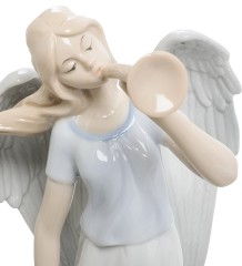 JP-16/13 Статуэтка ангел "Волшебная труба" (Pavone)