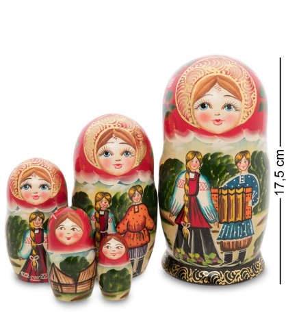 МР-25/103 Матрешка 5м "Гуляние"