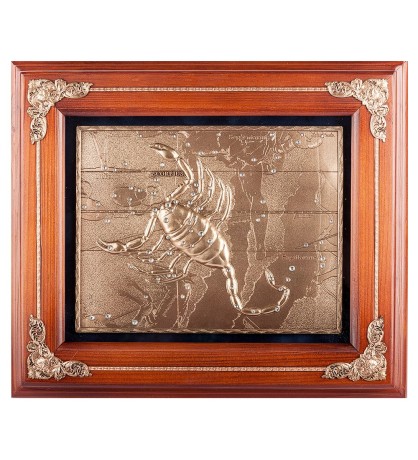 ПК- 20 Ключница "Знак зодиака Скорпион" 33х29