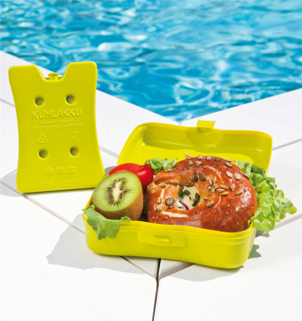 Ланч-бокс PING PONG KOZIOL, горчичный
