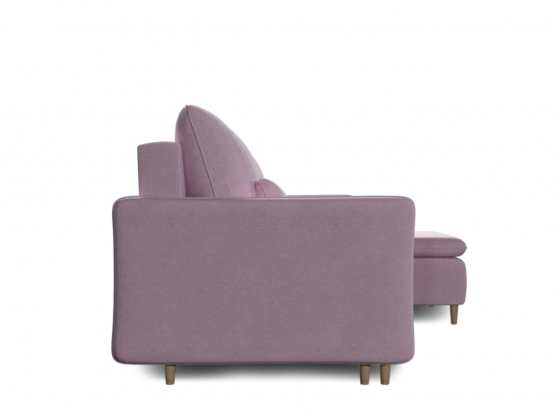 Диван-кровать Fresh, коллекция "Фреш" 214*96*159, Полиэстер, Хлопок, Нейлон, Пенополиуретан, Дерево, Фиолетовый