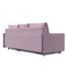 Диван-кровать Fresh, коллекция "Фреш" 214*96*159, Полиэстер, Хлопок, Нейлон, Пенополиуретан, Дерево, Фиолетовый