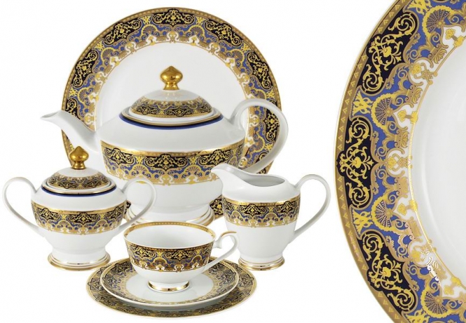 Чайный сервиз на 12 персон "Шахерезада" Midori, 42 предмета