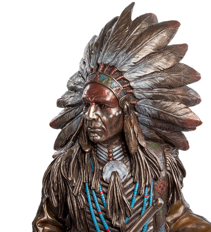WS-619 Статуэтка "Индейский вождь"