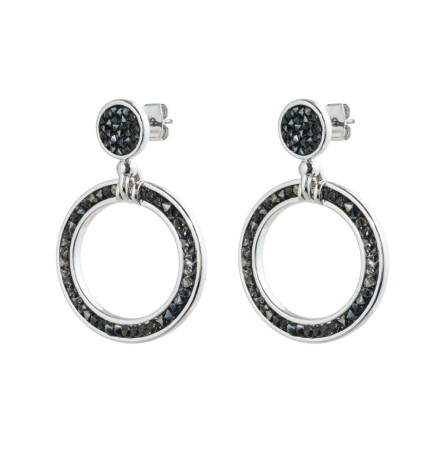 Серьги Jet Nut A2002SW-E108.4 BW/S Fiore Luna