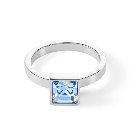 Кольцо Light Blue-Silver 19 мм. 0500/40-0741 60 Coeur de Lion