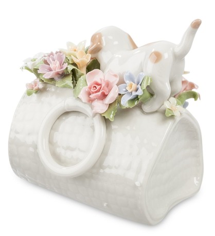 CMS-33/68 Музыкальная фигурка "Щенок в сумочке" (Pavone)