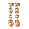 Серьги CORNELIA SG PEACH/GOLDEN 420077 R/BR/G Dyrberg Kern
