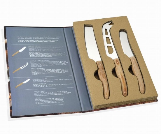 Подарочный набор из 3 ножей для сыра Andrea House